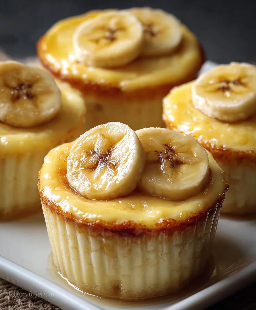 Easy Banana Custard Cups - Simple Dessert Treat