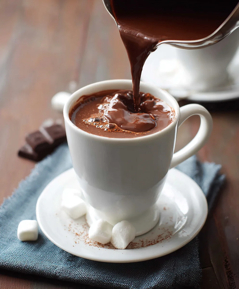Rich Italian Hot Chocolate - Easy Recipe