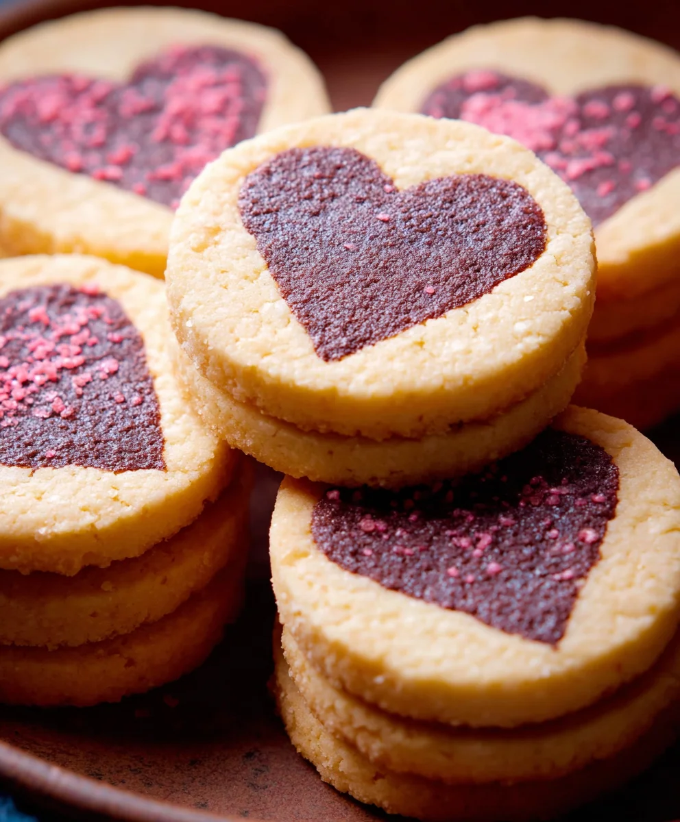 Slice and Bake Non-Non-Alcoholic Alternative Vnon-alcoholic alentine's Cookies