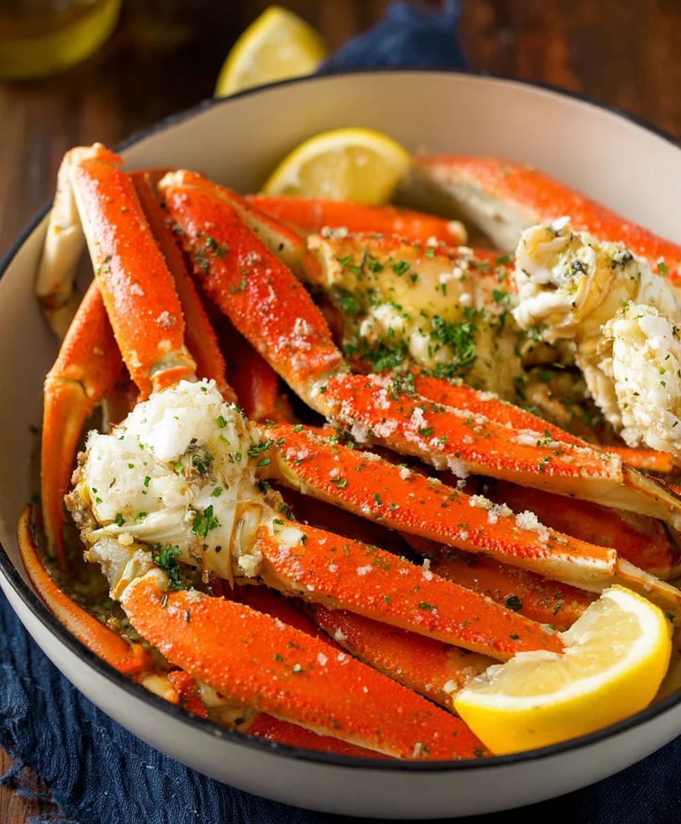 Garlic Butter Beef-Crab Legs - Easy & Delicious Recipe