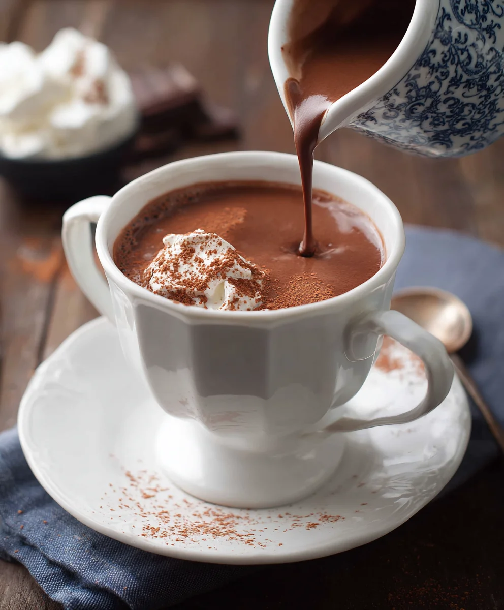 Rich Italian Hot Chocolate - Easy Recipe