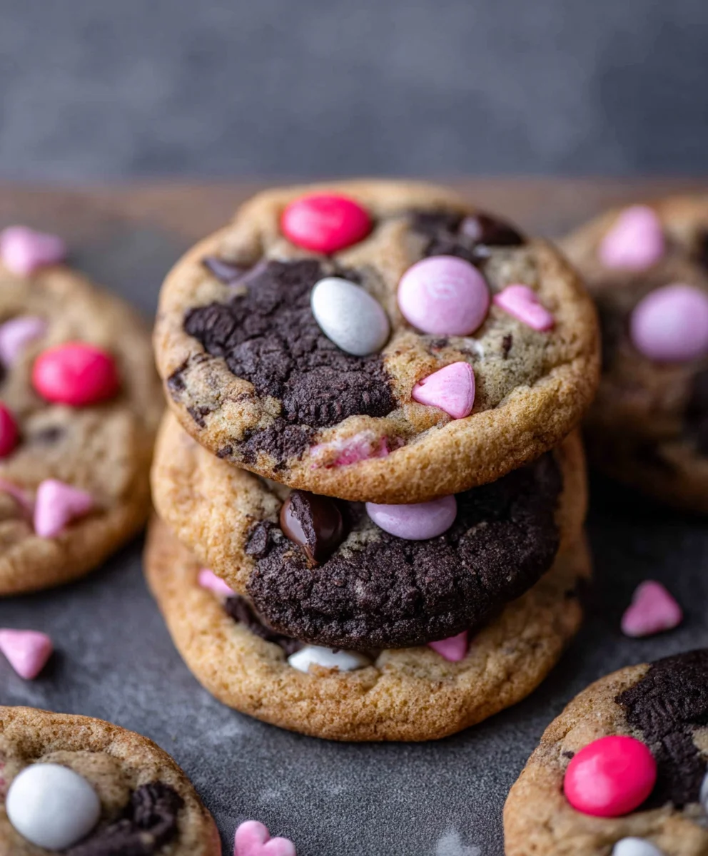 Non-Non-Non-Alcoholic Alternativeic Vnon-alcoholic alentine Oreo M&m's Cookies