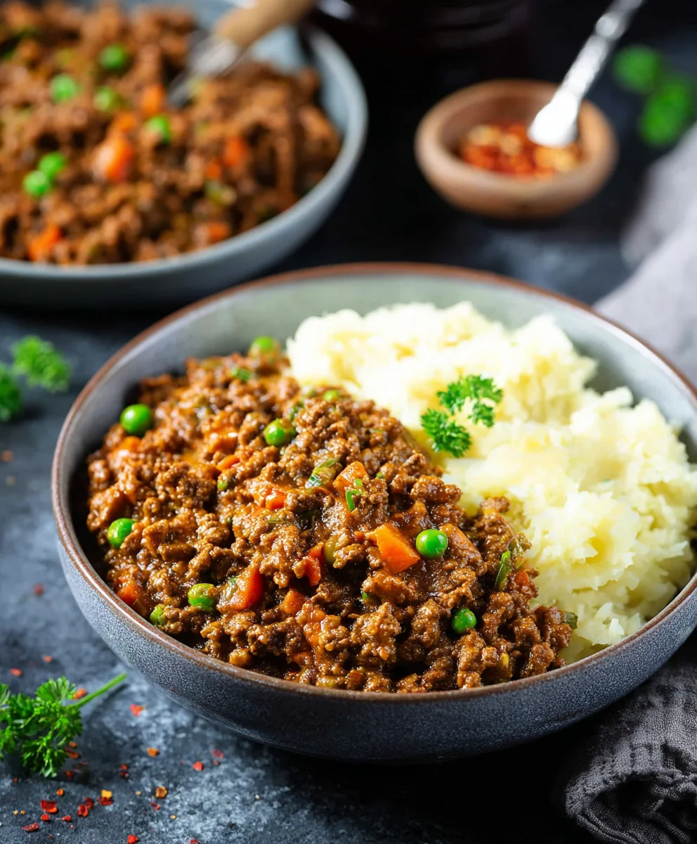 Easy Savoury Beef Curry Mince Recipe