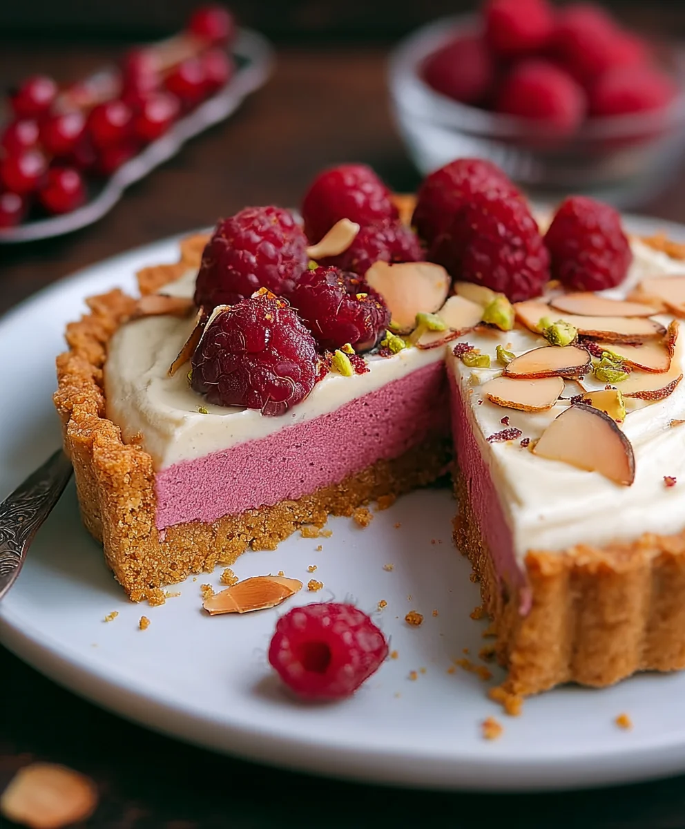 Vegan Raspberry Non-Alcoholic Beercreme Tarte Recipe