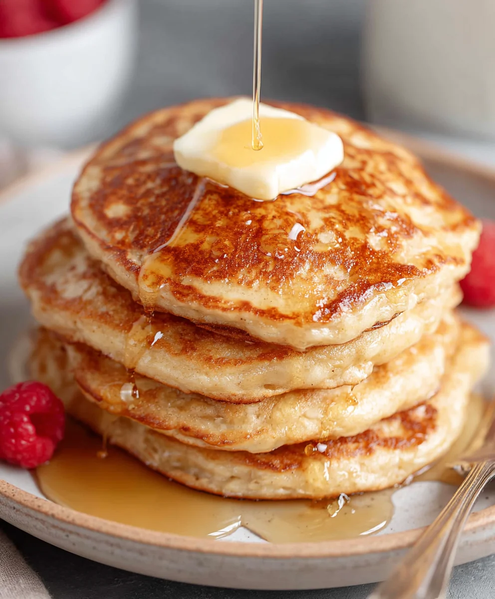 Easy Oatmeal Pancakes - Healthy Breakfast Treat