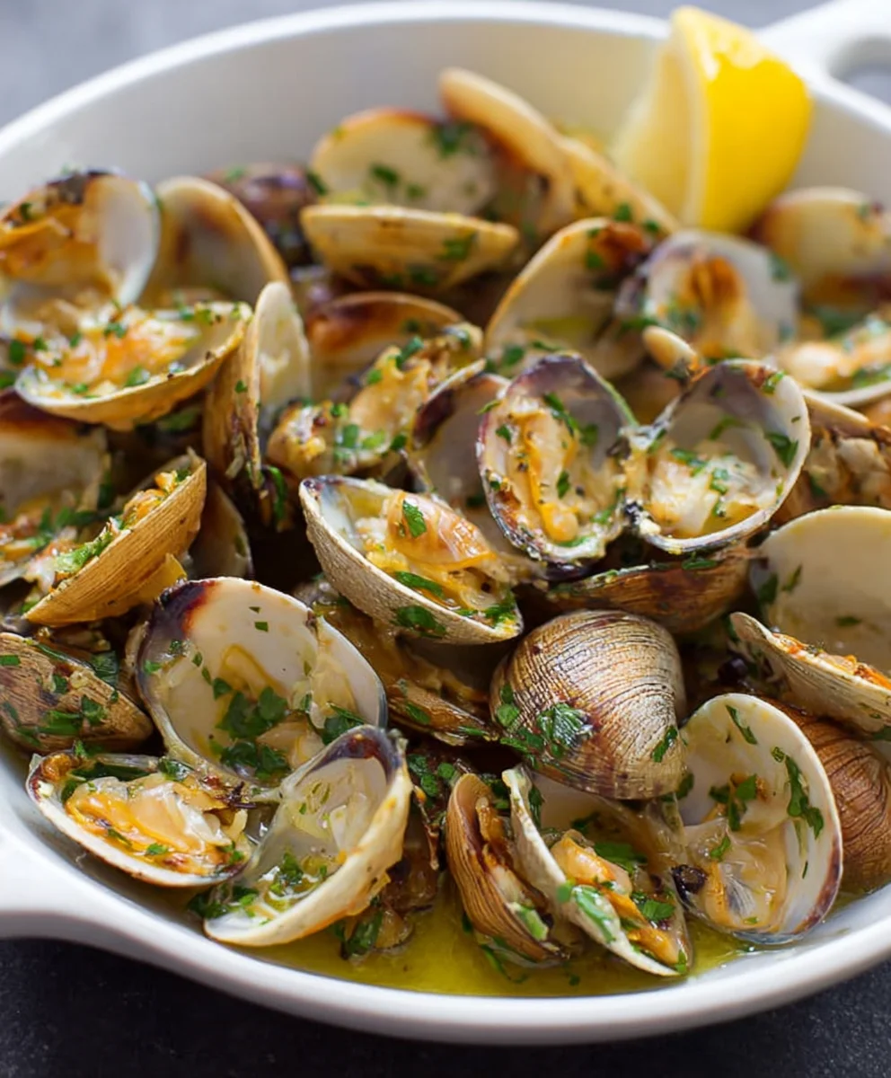 Garlic Butter Clams - Quick & Easy Seafood Delight