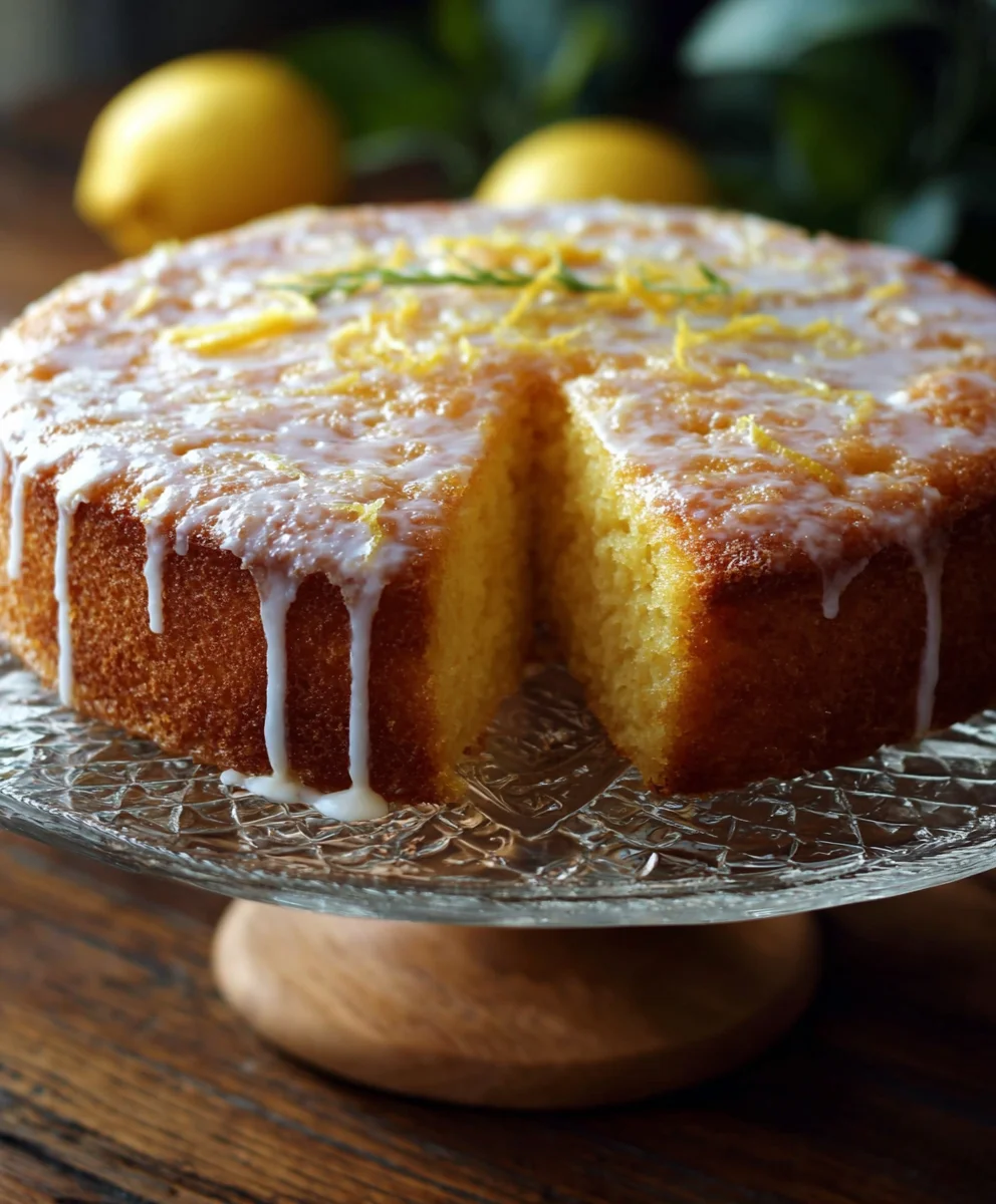 Ultimate Moist Lemon Cake – Zesty Dessert