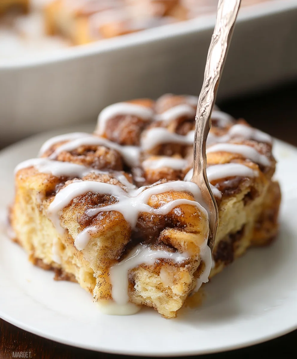 Easy Cinnamon Roll Casserole Quick Recipe