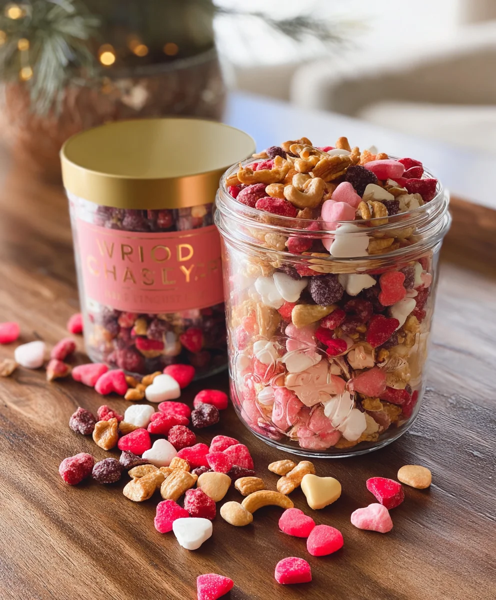 Cupid Crunch Non-Non-Non-Alcoholic Alternativeic Vnon-alcoholic alentine's Trail Mix
