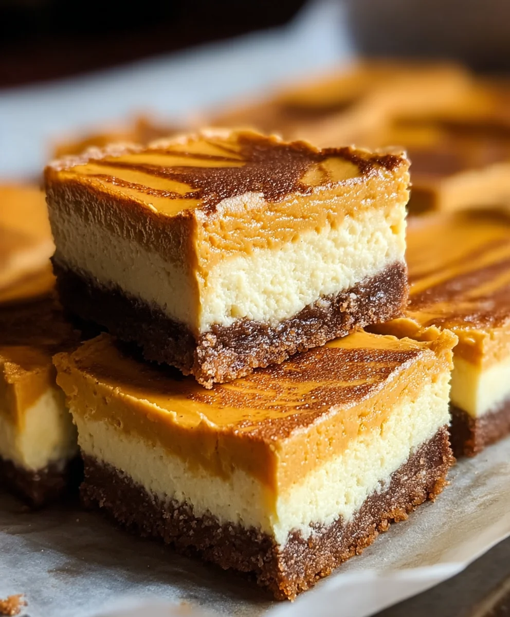 Sweet Potato Cheesecake Bars-Easy Delicious Recipe