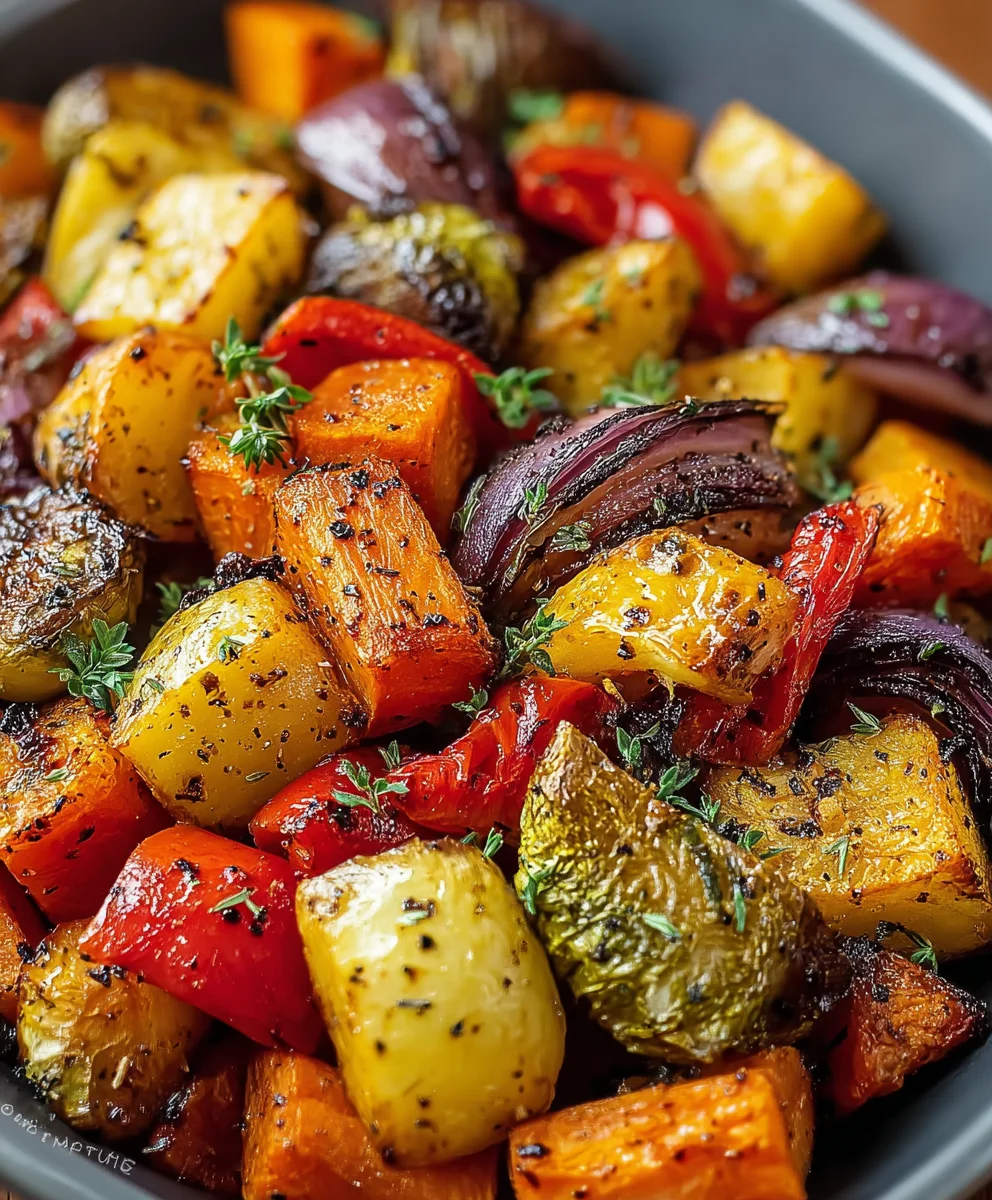 Easy Roasted Vegetables Recipe- Delicious & Simple Sides