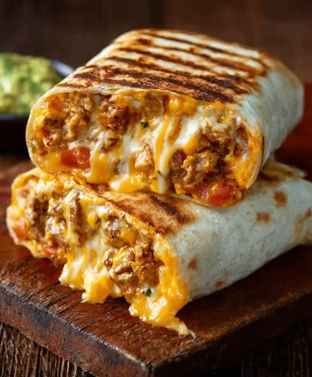 The Ultimate Grilled Cheese Burrito Recipe