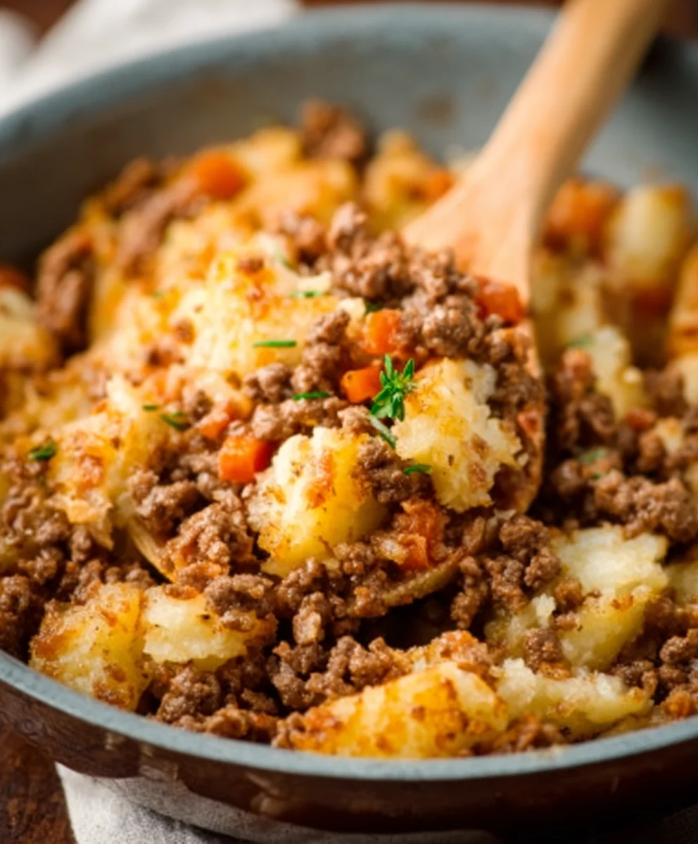 Easy Ground Beef and Potatoes Recipe