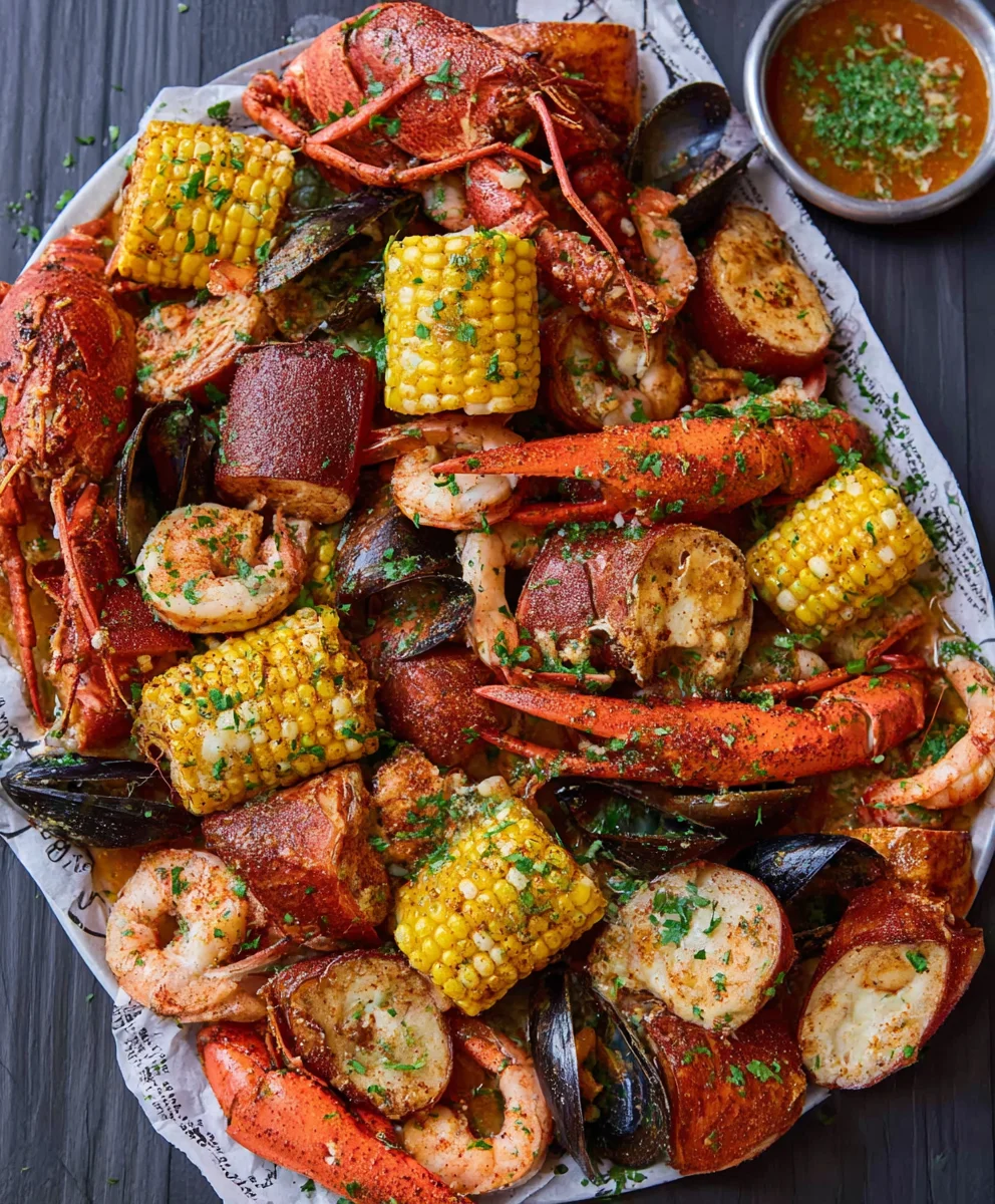 Spicy Cajun Seafood Boil Recipe - Garlic Butter Lovers