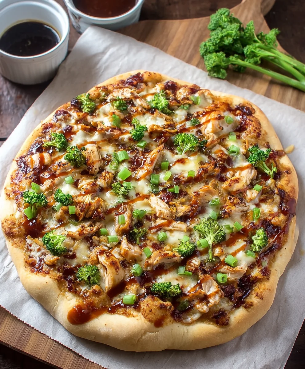 Easy Teriyaki Chicken Pizza Recipe-Flavorful & Quick