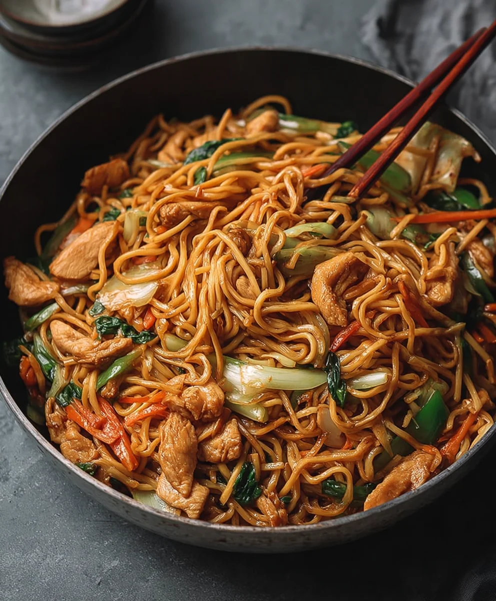 Easy Chicken Chow Mein Recipe - Authentic Flavor