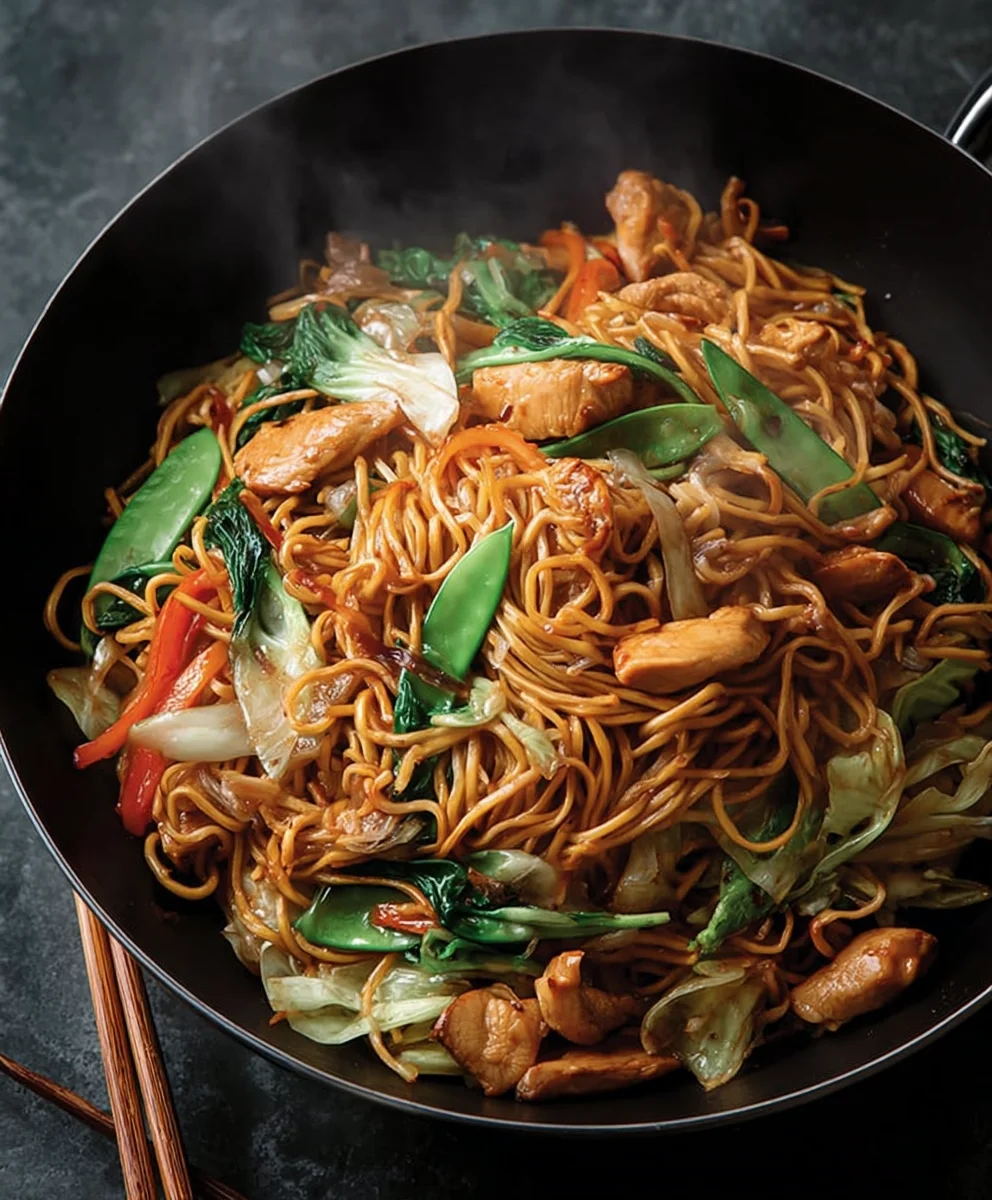 Easy Chicken Chow Mein Recipe - Authentic Flavor