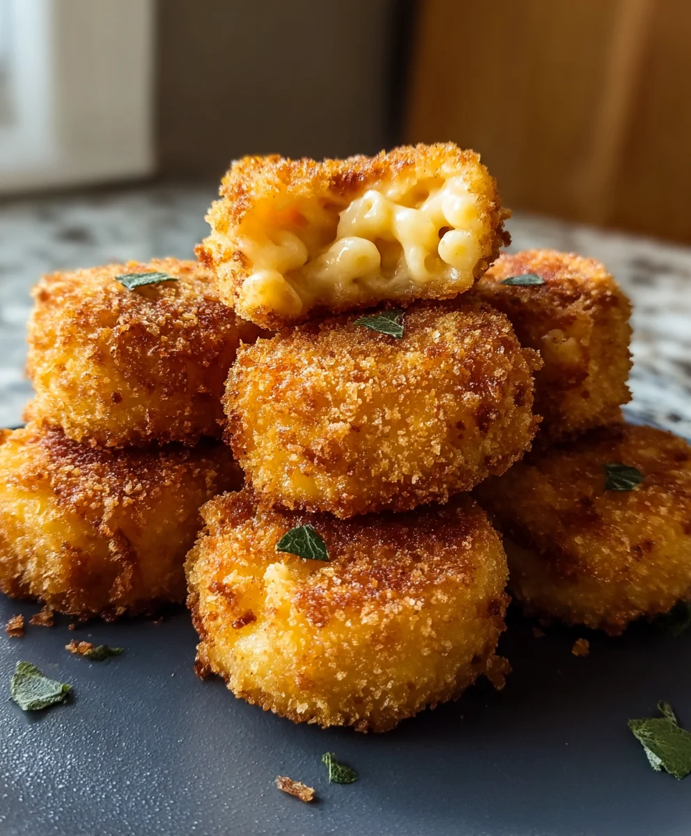 Crispy Fried Mac and Cheese Bites- Irresistible Appetizer