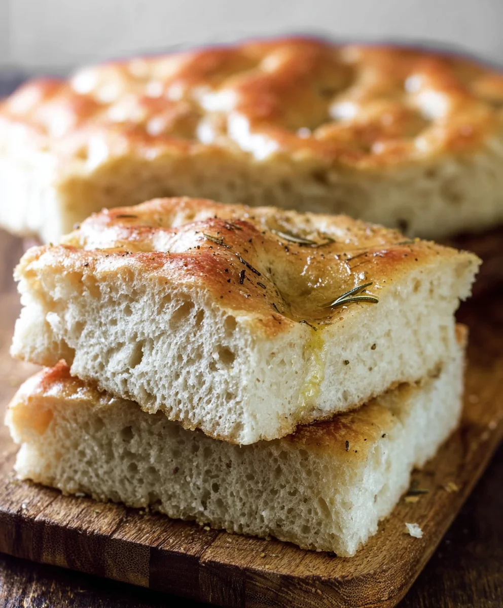 Easy No-Knead Focaccia Bread Recipe