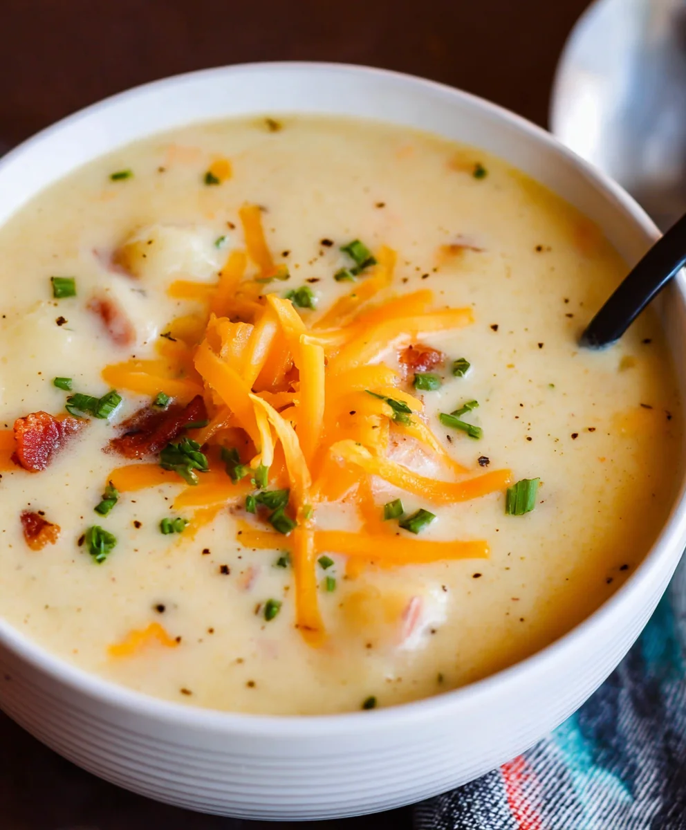 Easy Potato Soup Recipe-Comforting & Delicious