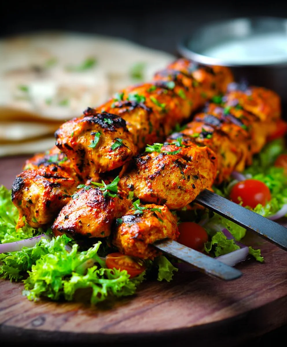 Easy Chicken Tikka Kebab Recipe - Grilled & Delicious