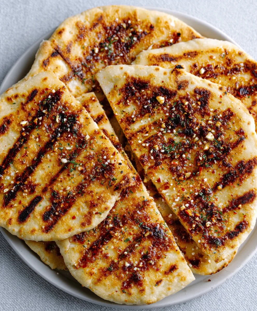 Easy Garlic Flatbreads - Quick & Delicious Recipe