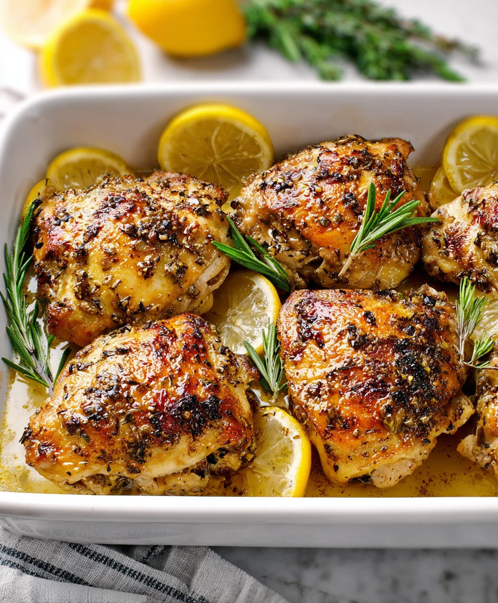 Greek Lemon Chicken Recipe-Flavorful & Easy Dinner