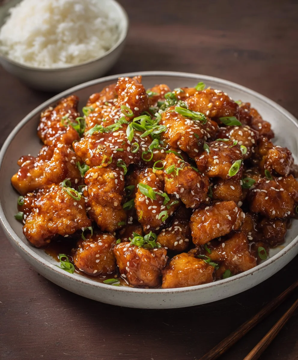 Honey Sesame Chicken- Sweet & Savory Delight