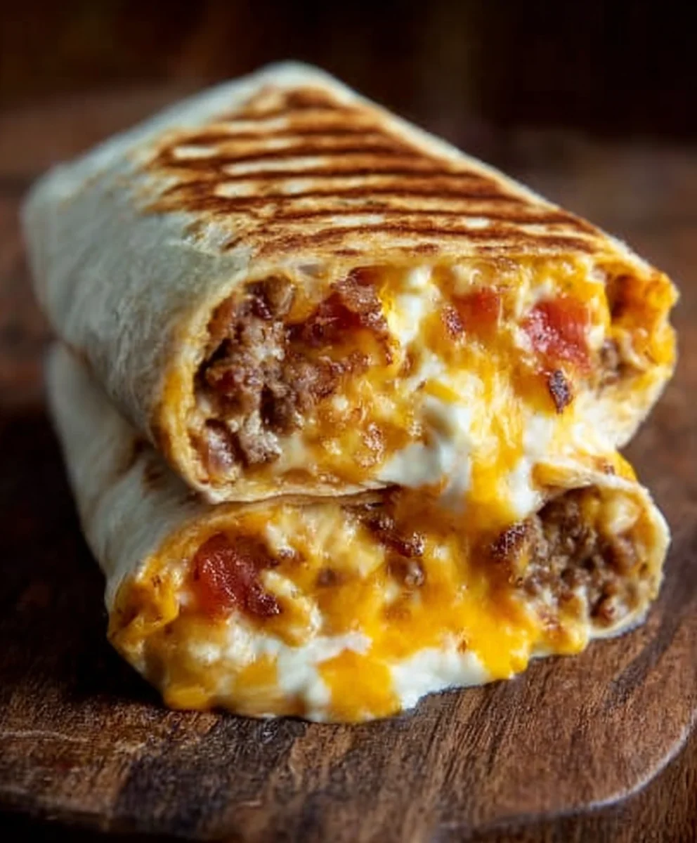 Ultimate Grilled Cheese Burrito Recipe