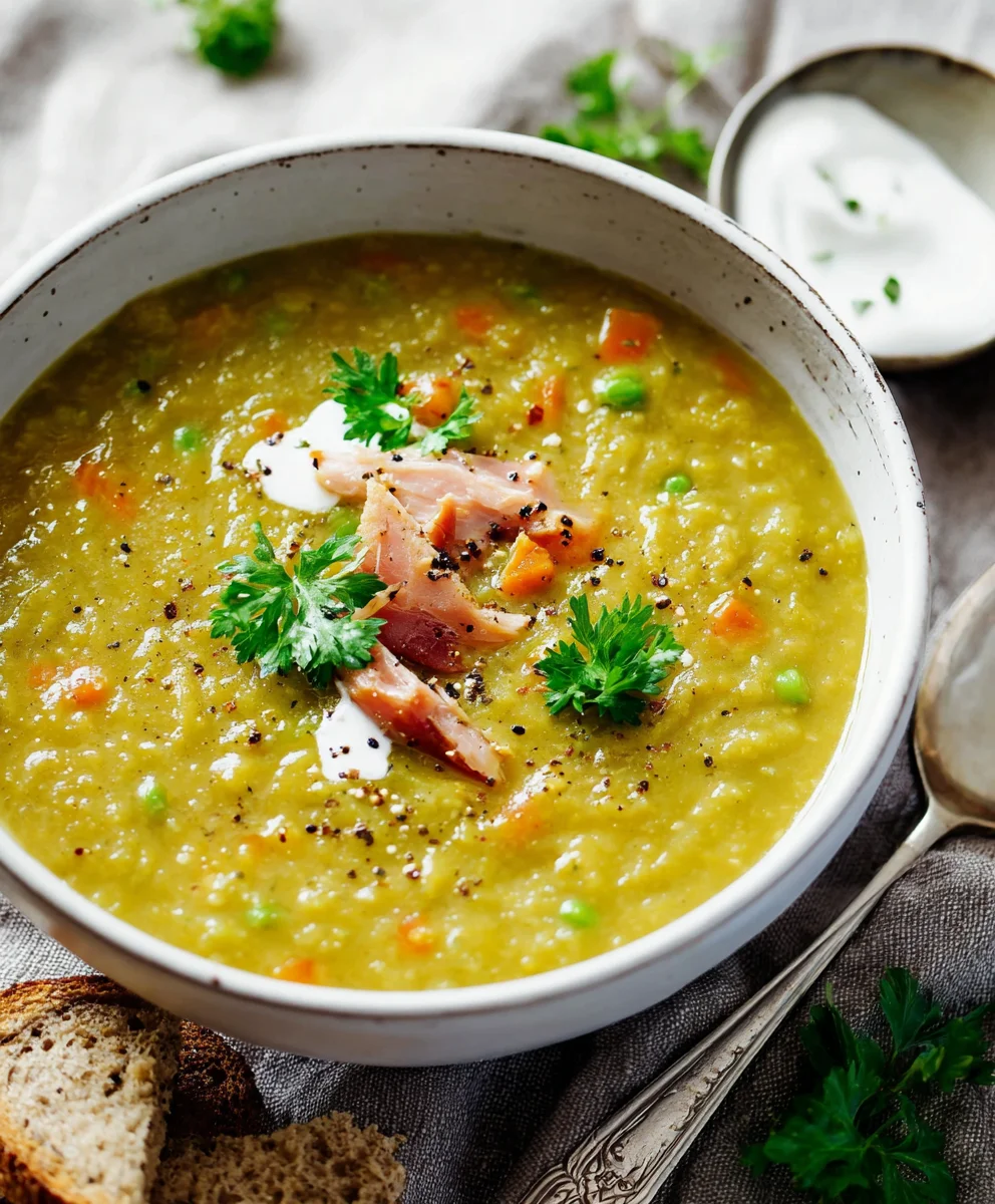 Classic Split Pea Soup-Hearty Beef Flavor