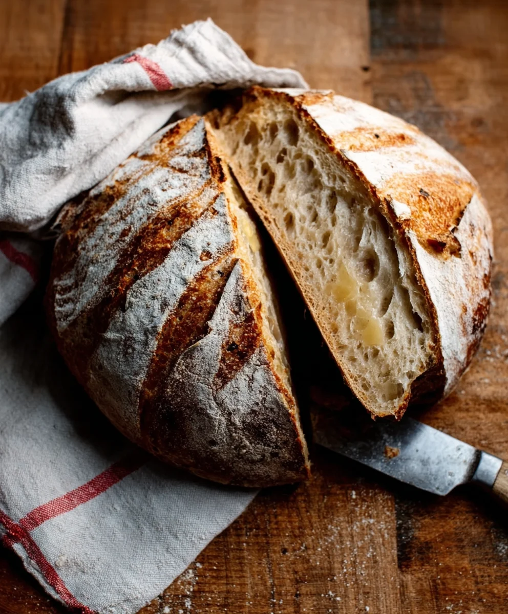 Rustic Bread Recipe - Easy-To-Make Flavorful Loaf