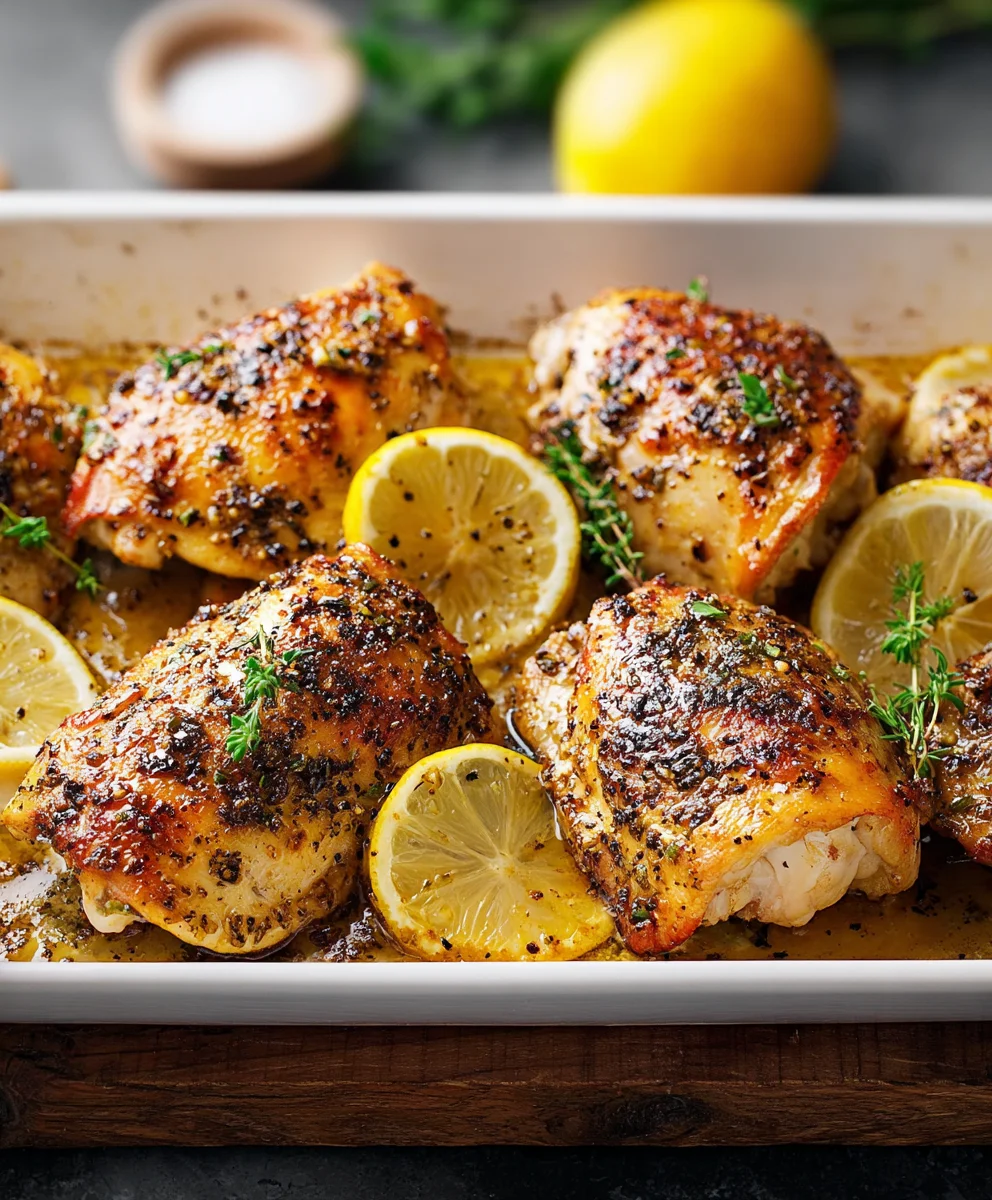 Greek Lemon Chicken Recipe-Flavorful & Easy Dinner