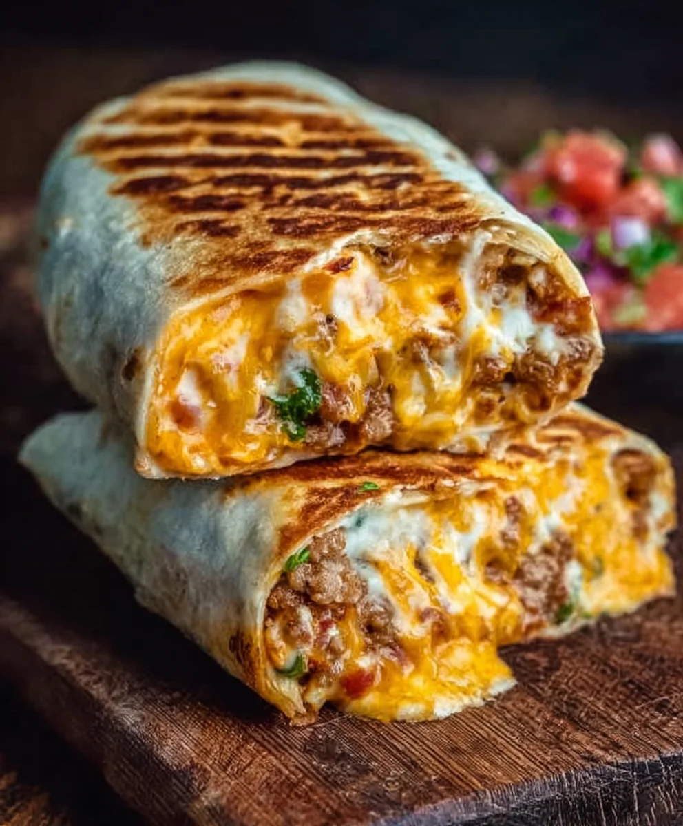 Ultimate Grilled Cheese Burrito Recipe