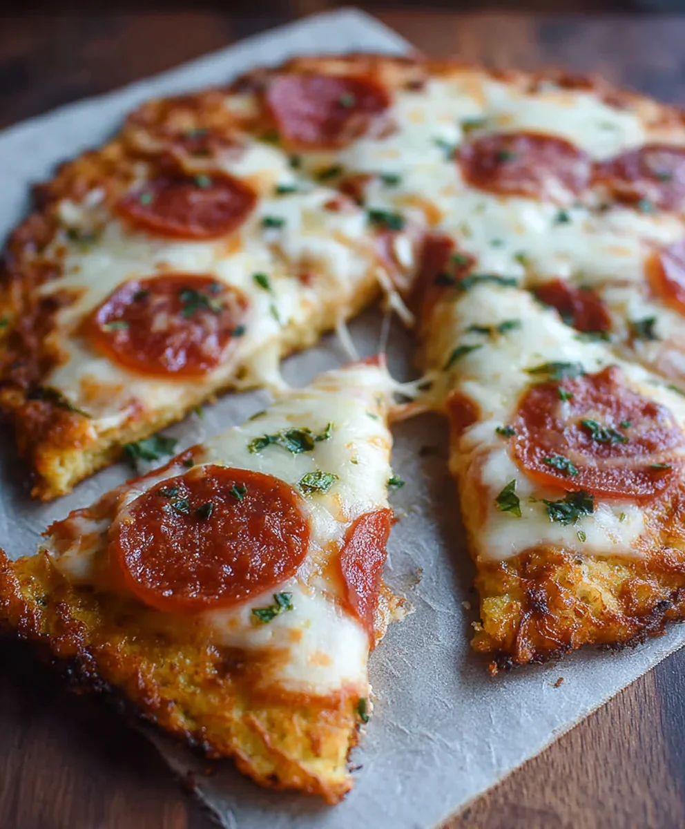 Easy Keto Pizza Chicken Crust - Low Carb Recipe