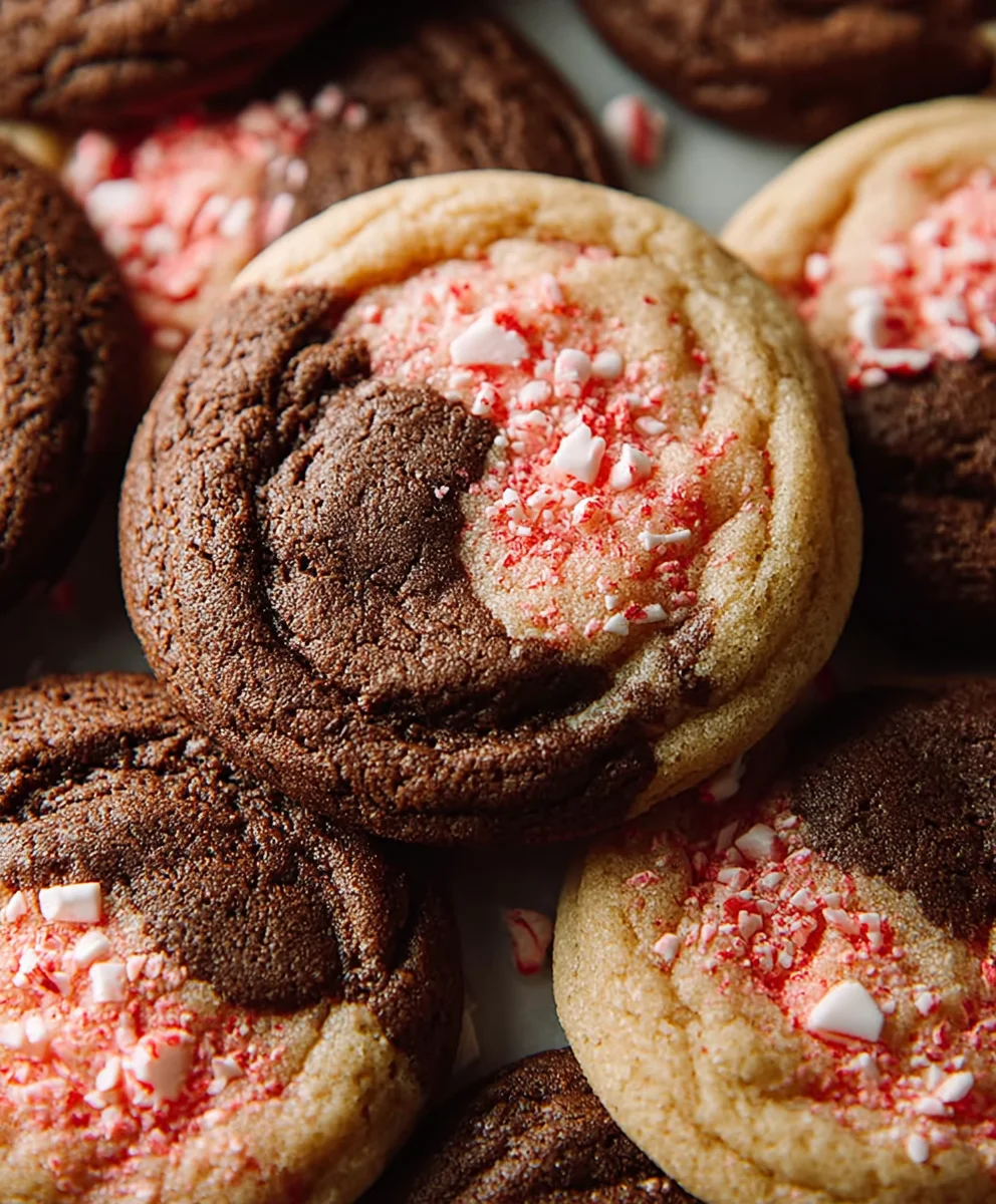 Peppermint Mocha Cookies-Rich Holiday Flavor