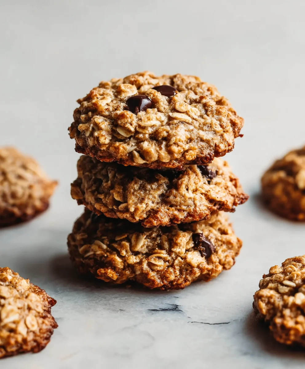 Healthy Banana Oat Cookies-Easy Guilt-Free Treat