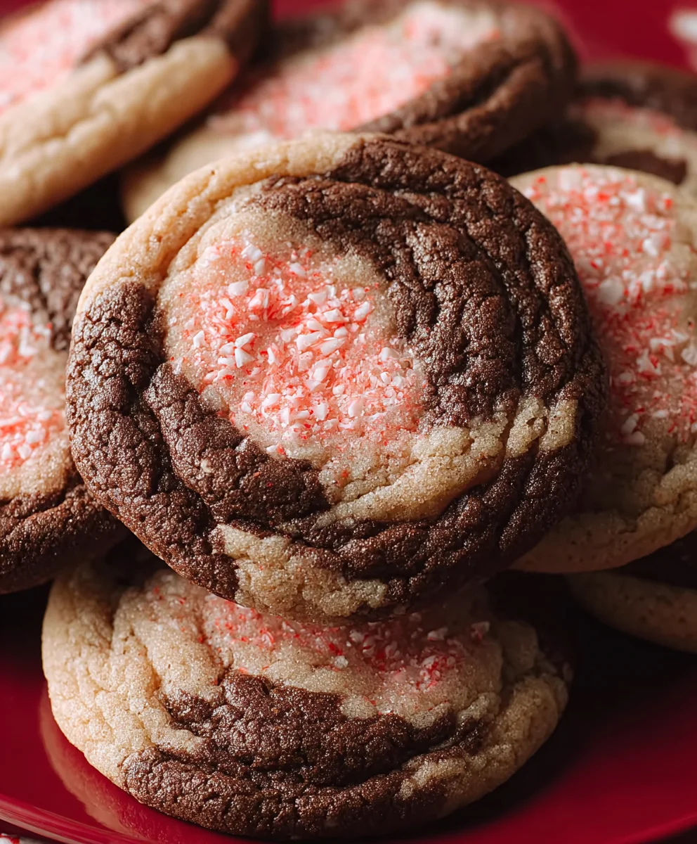 Peppermint Mocha Cookies-Rich Holiday Flavor
