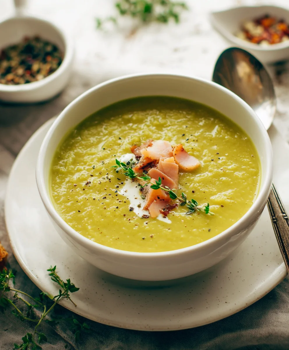 Classic Split Pea Soup-Hearty Beef Broth Recipe
