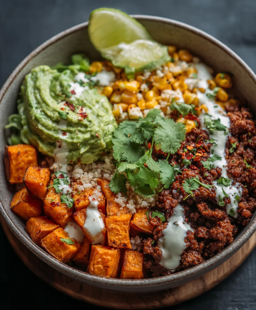 Sweet Potato Taco Bowl - Healthy & Delicious Meal