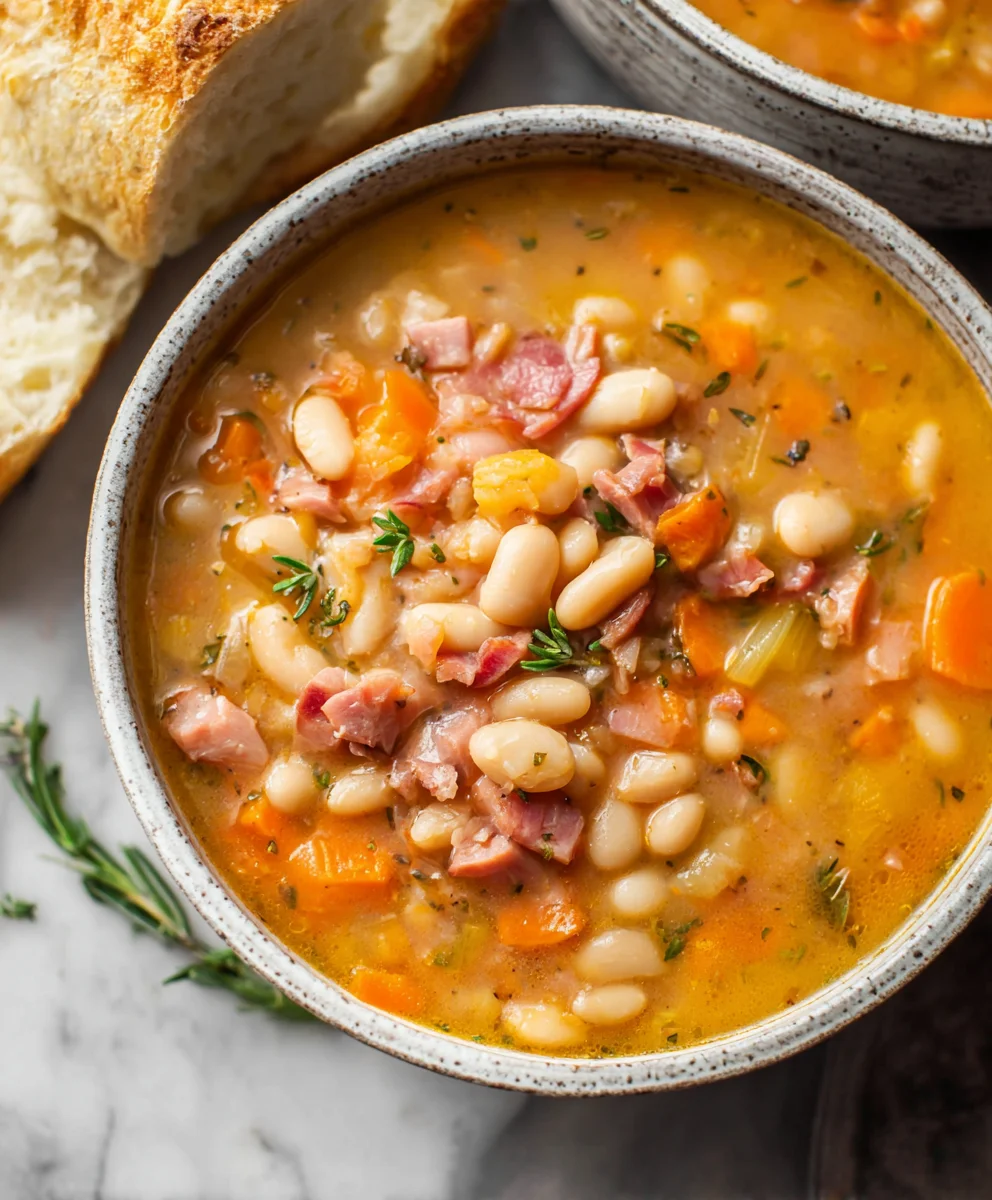 Easy Beef Beef Ham Bean Soup Recipe-Hearty Comfort