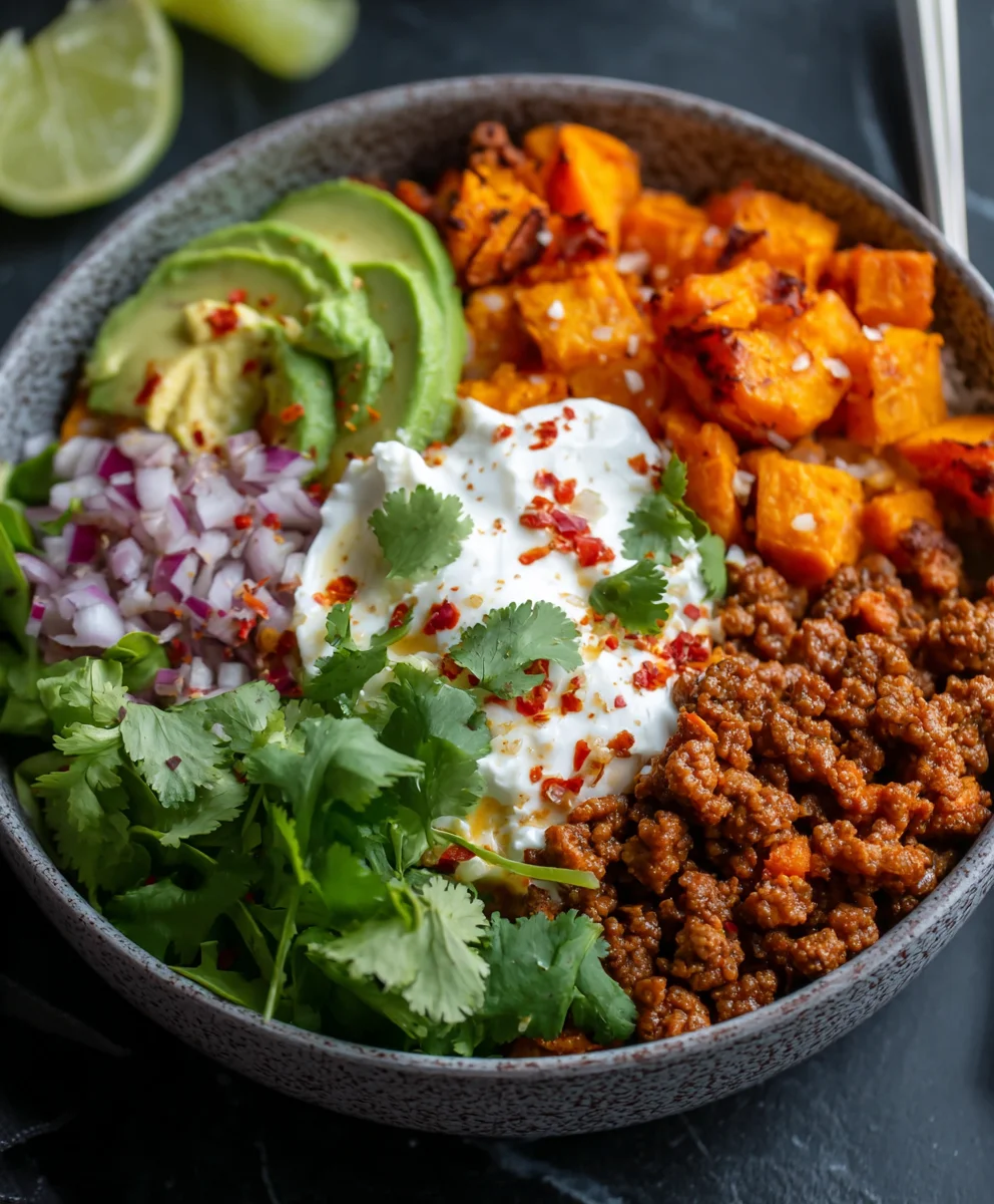 Sweet Potato Taco Bowl - Healthy & Delicious Meal
