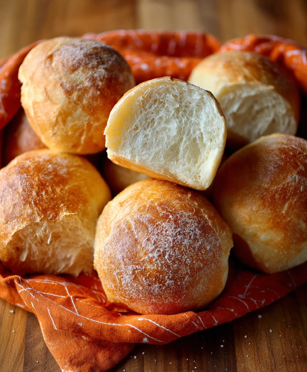Easy French Bread Dinner Rolls Recipe-Soft & Delicious