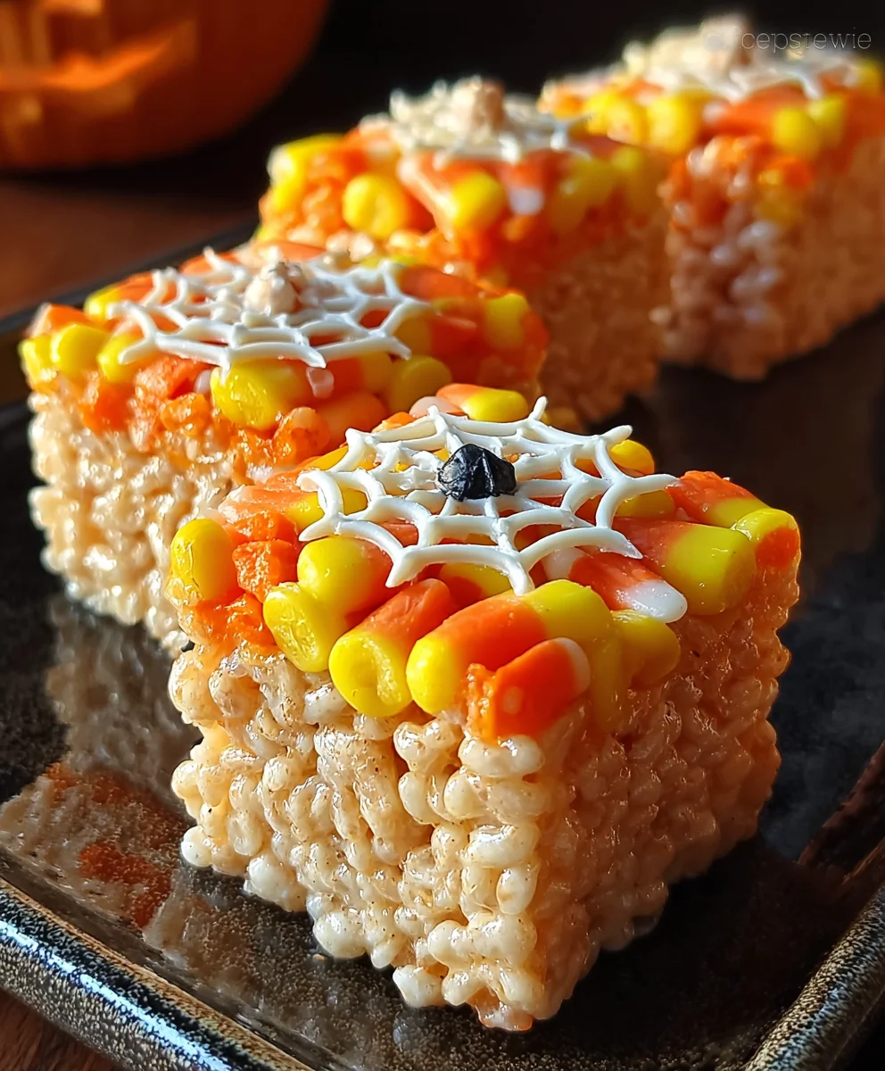 Spooky Halloween Rice Krispies Treats-Easy Fun Recipe
