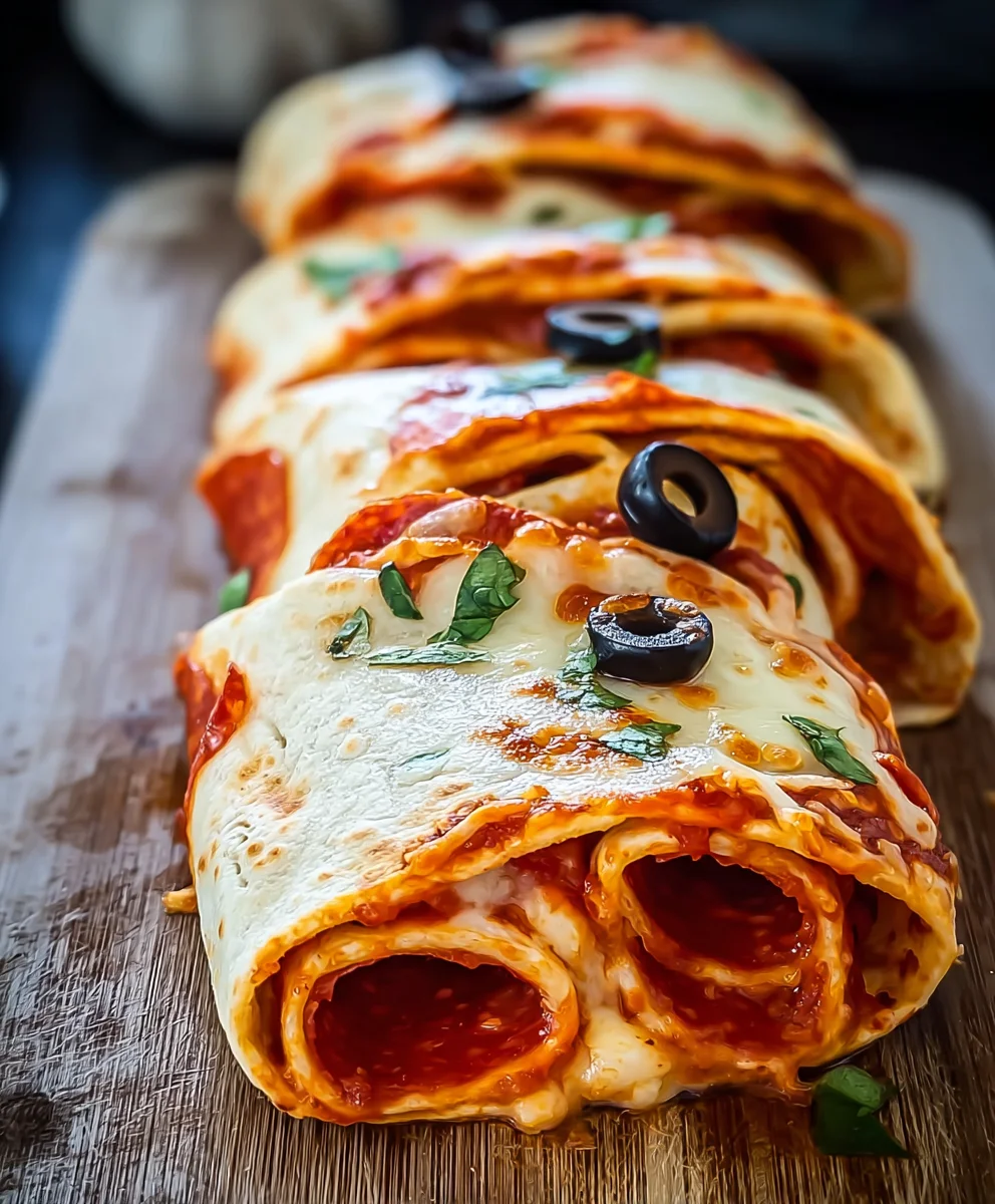 Easy Baked Pizza Wraps - Quick & Delicious Meal