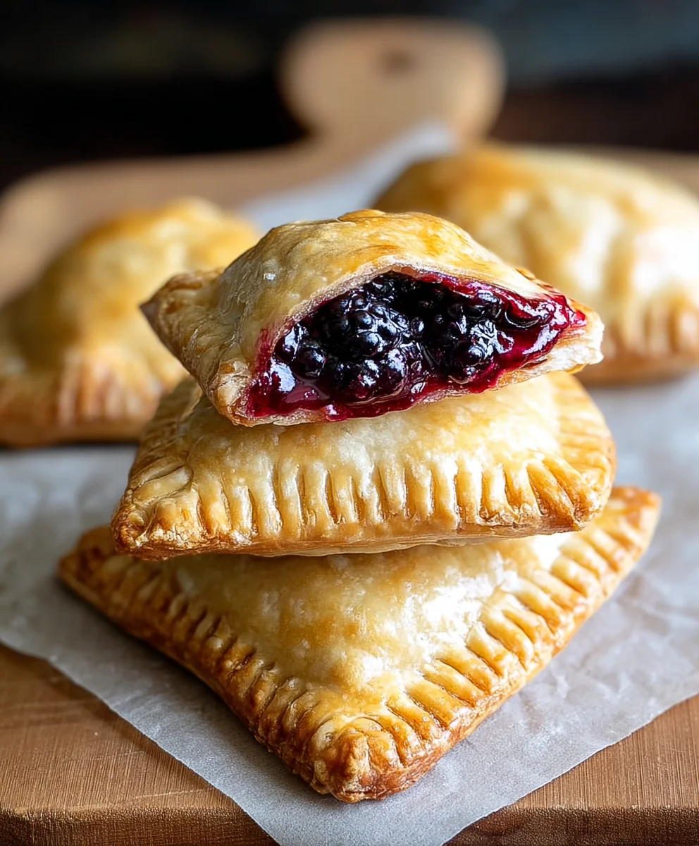 Blackberry Hand Pies-Easy Sweet Summer Dessert