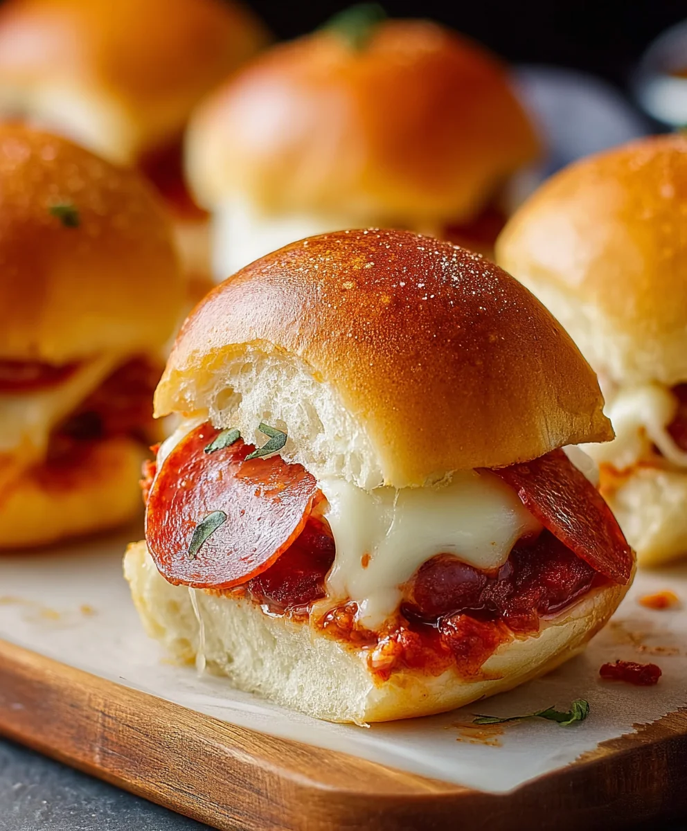 Easy Beef Pizza Sliders - Quick & Delicious Appetizer