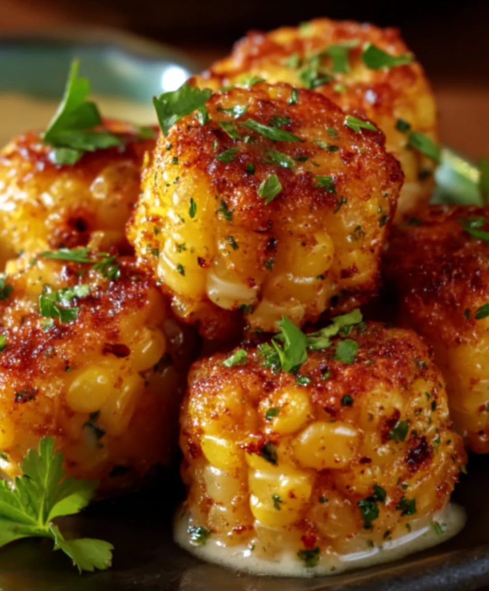 Spicy Mexican Corn Bites-Flavorful Appetizer Recipe