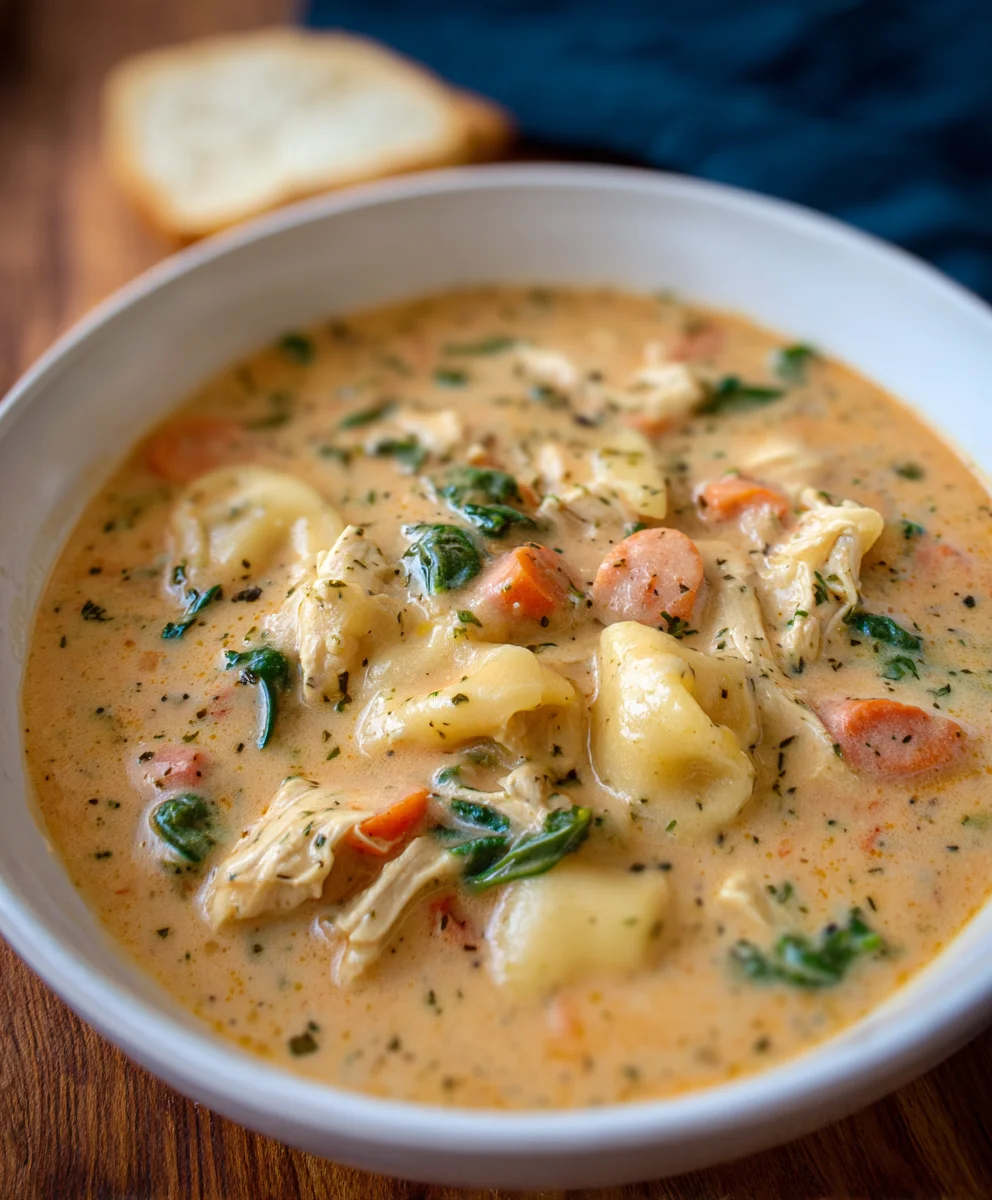 Creamy Marry Me Chicken Soup-Easy Dinner Recipe