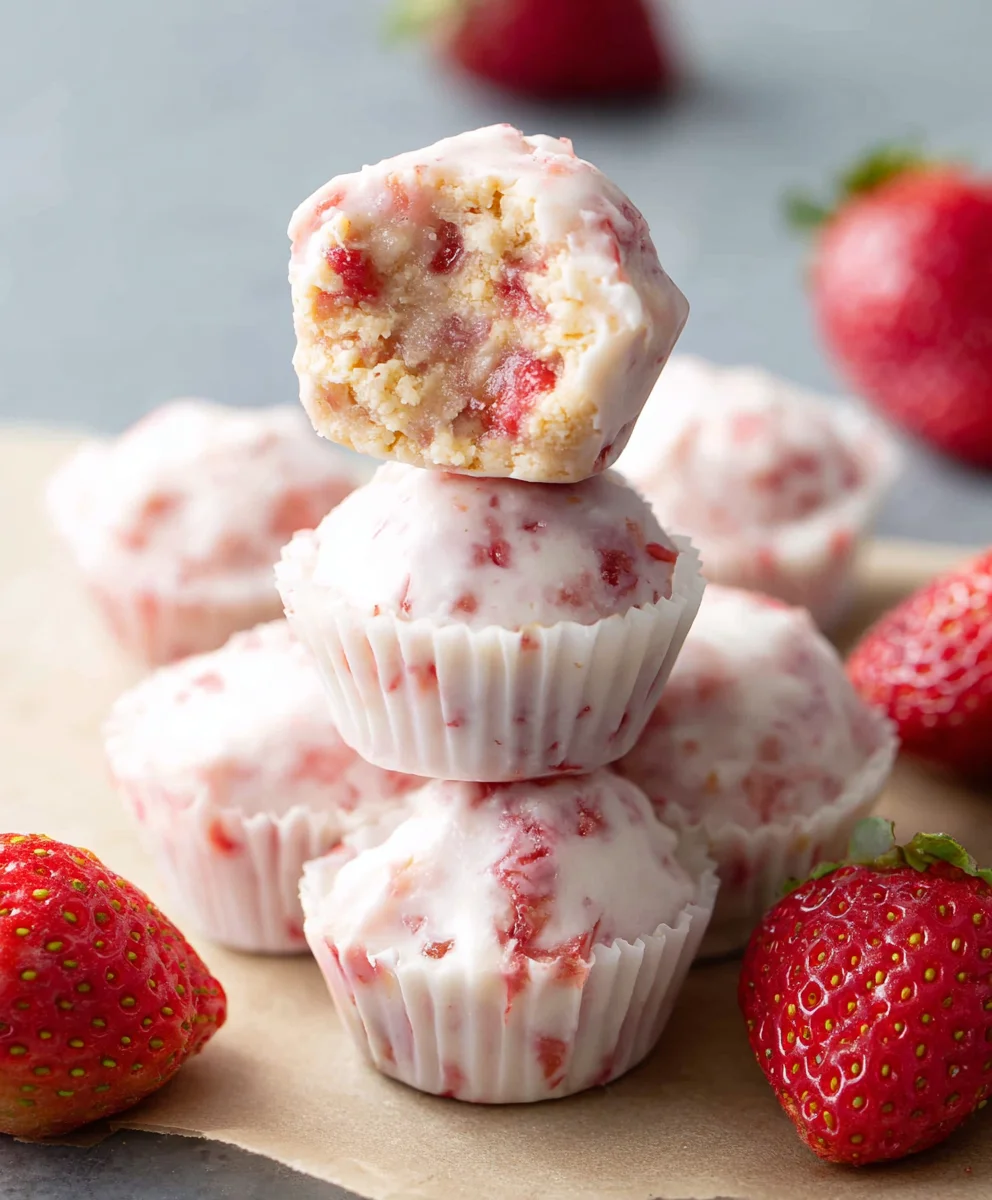 Easy Strawberry Yogurt Bites Recipe - Quick & Delicious Snack