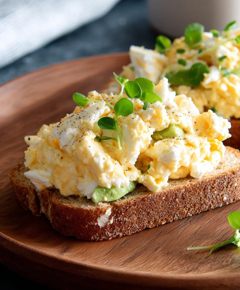 Egg Salad Cottage Cheese - No Mayo Recipe